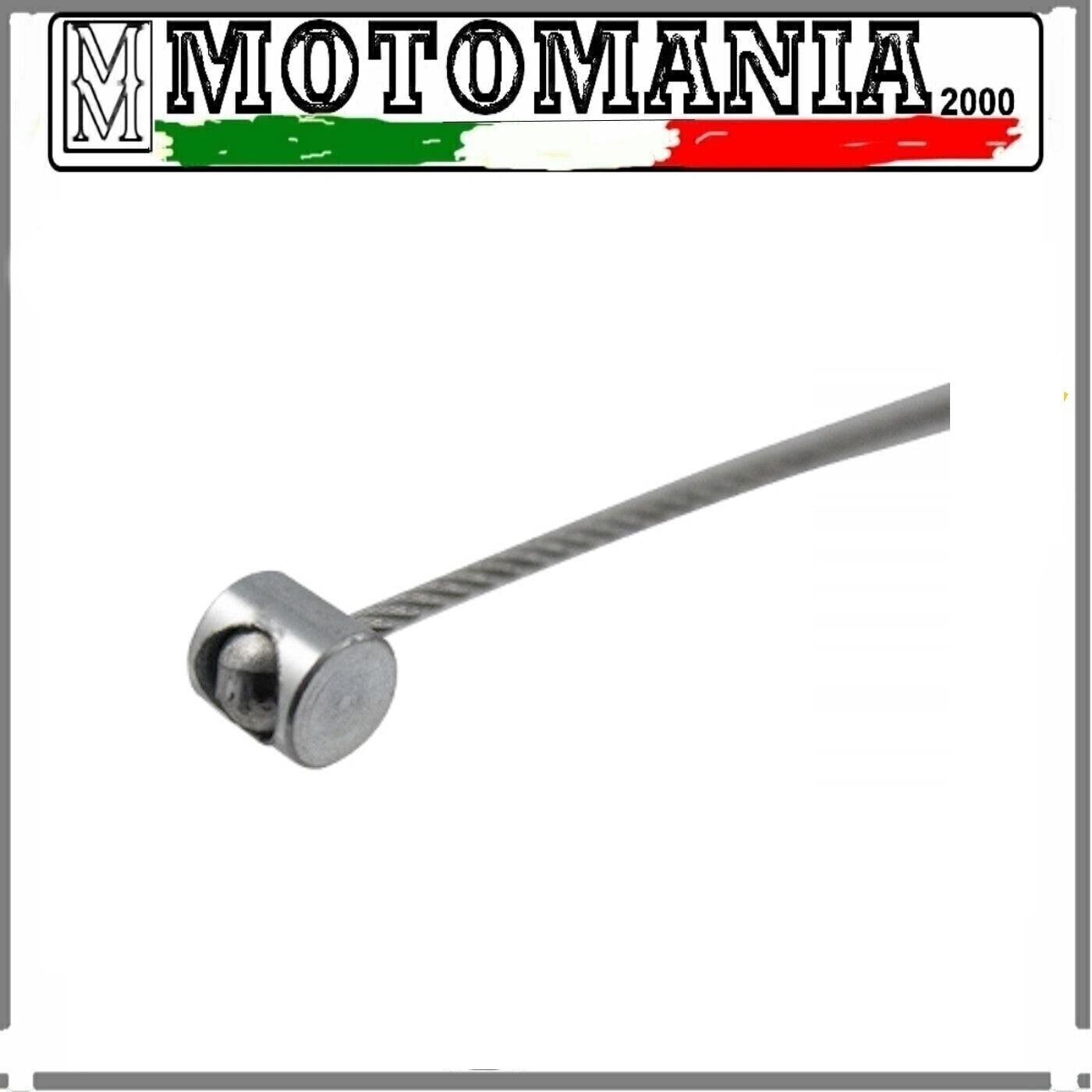 CAVO FRIZIONE  CON NOTTOLINO REMOVIBILE IN ACCIAIO ZINCATO SENZA GUAINA*