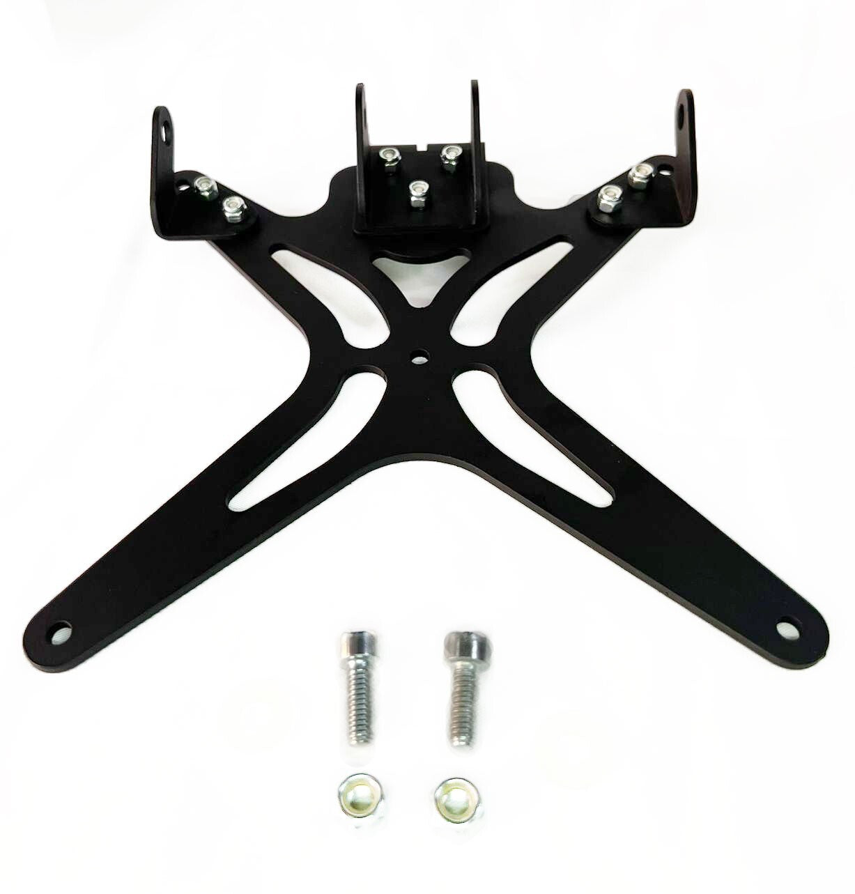 UNIVERSAL LICENSE PLATE HOLDER FOR MOTORCYCLES AND SCOOTERS *