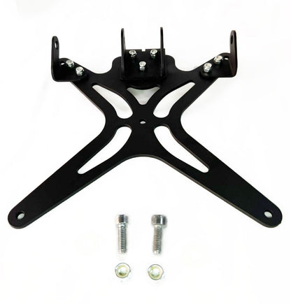 UNIVERSAL LICENSE PLATE HOLDER FOR MOTORCYCLES AND SCOOTERS *