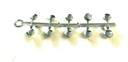 KIT TAPPI CROMATI CHIUSURA TESTA PERNO MM.5