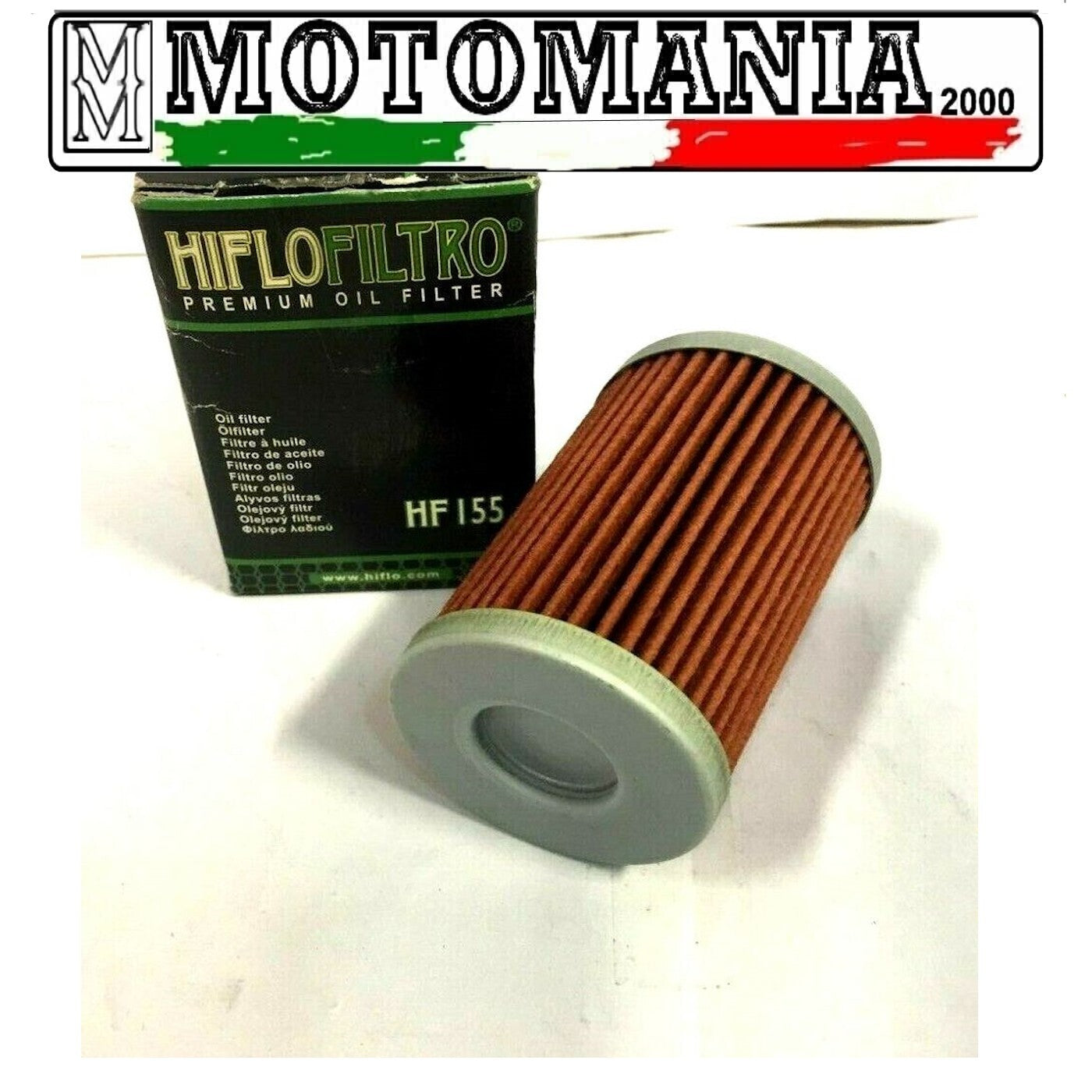 E1715500 FILTRO OLIO HIFLO HF 155 BETA RR ENDURO 4T 400 2005-2009  *