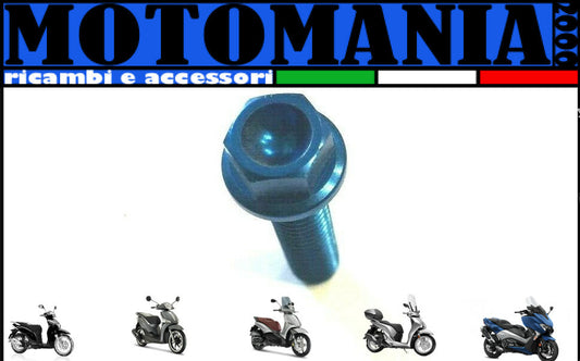 VITE TESTA ESAGONARE dm.8 PER CARENE 6X25 BLU IN ERGAL  *