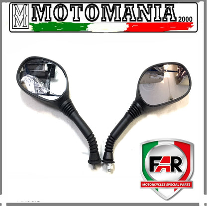 CP BLACK MIRRORS LEFT AND RIGHT FOR HONDA PANTHEON 125/150-FORESIGHT 250