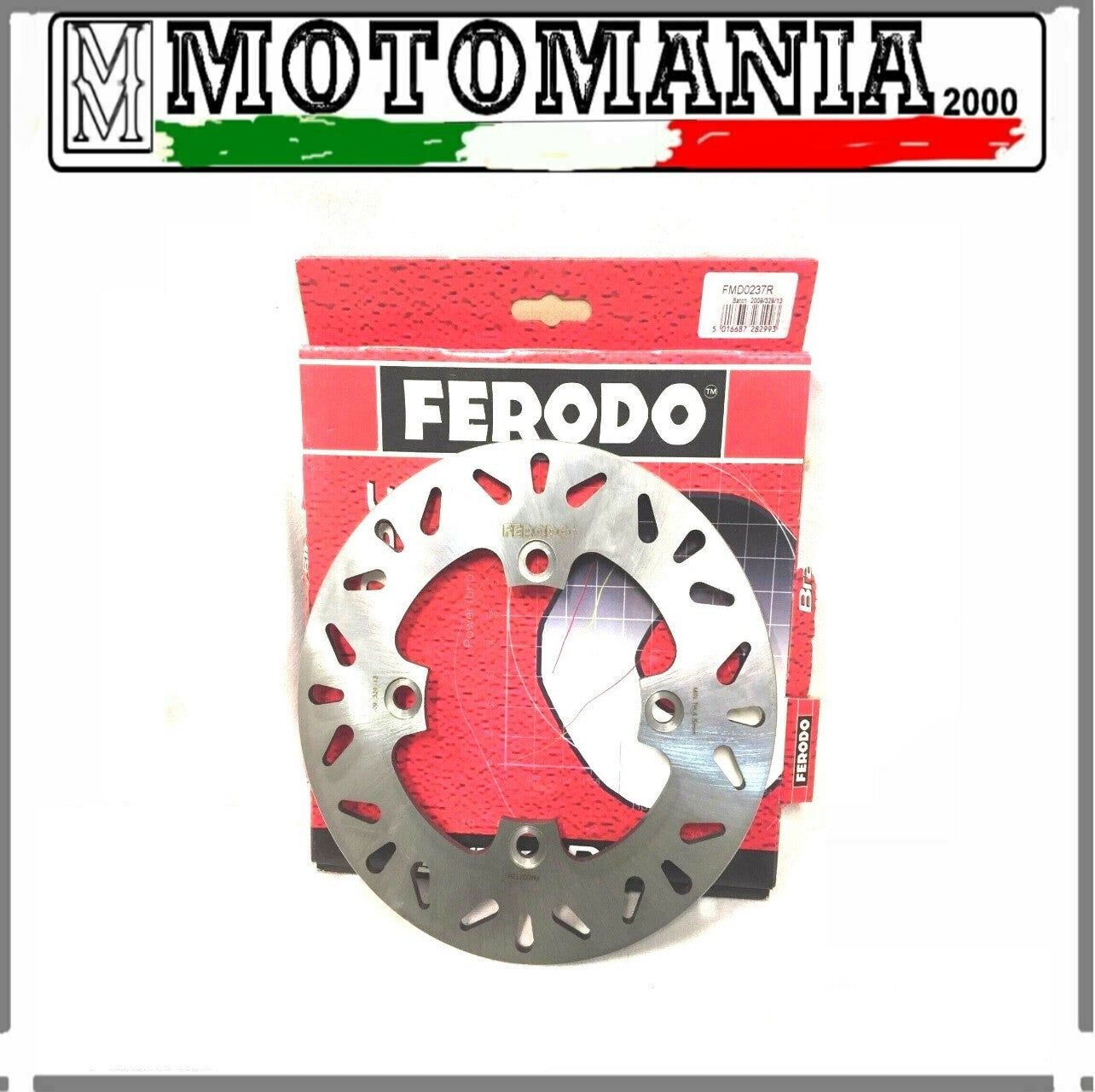 FMD0237R REAR BRAKE DISC KAWASAKI ZX6RR 600 NINJA*