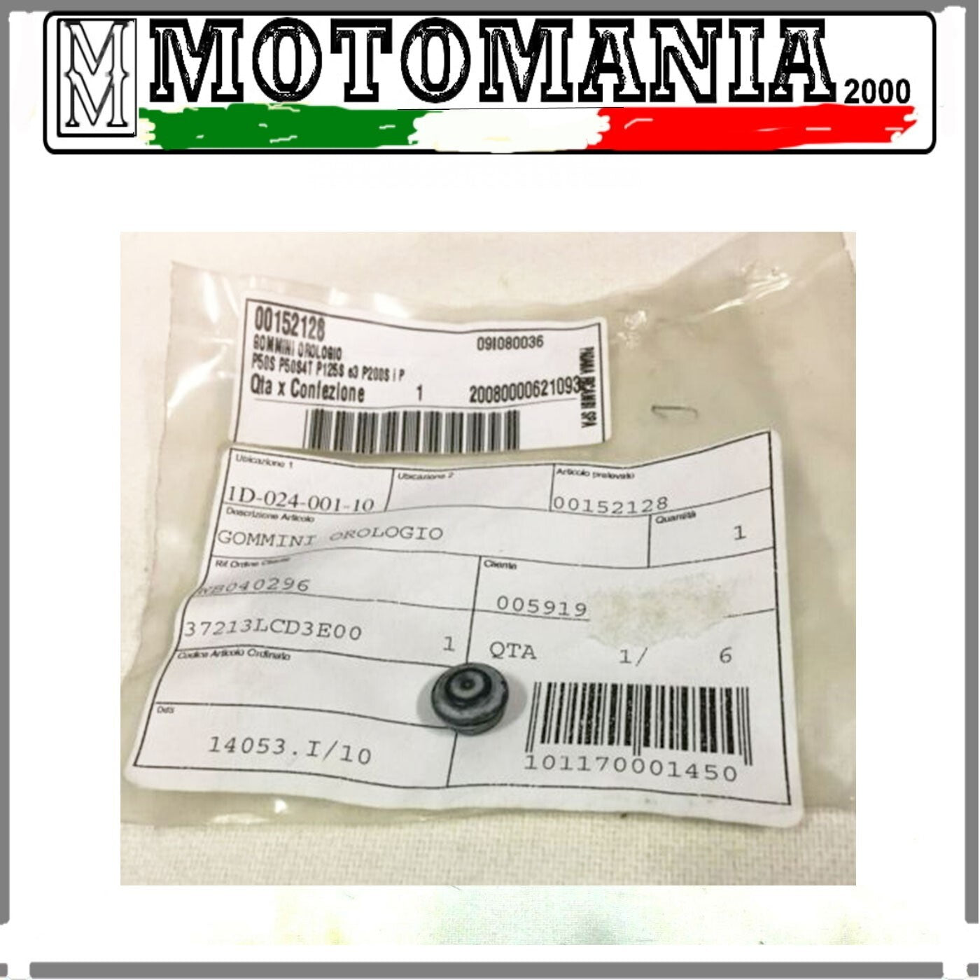 00152128 GOMMINO OROLOGIO CONTACHILOMETRO KM. ORIGINALE KIMCO