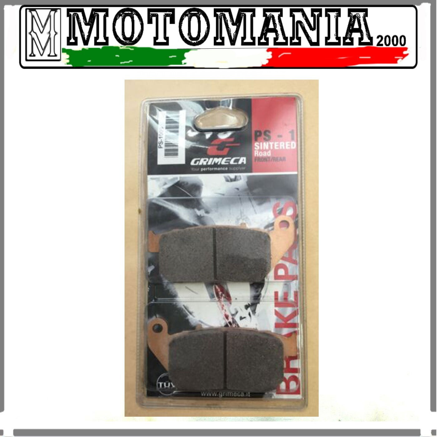 FRONT PADS. SINTERED GRIMECA X HARLEY DAVIDSON SPORTSTER 883 - 1200
