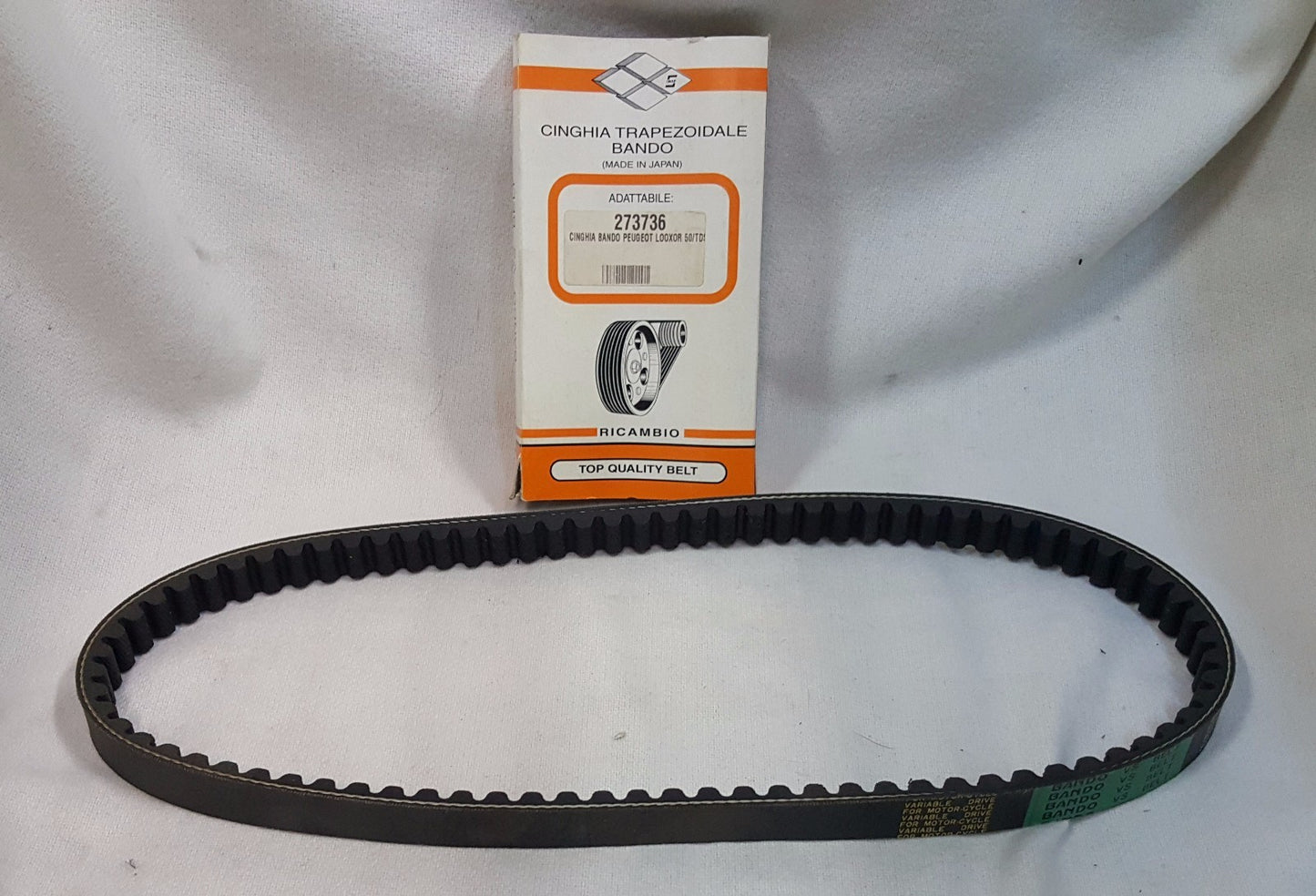 CINGHIA TRASMISSIONE BANDO  01/03 PEUGEOT LOOXOR 50 CARB.