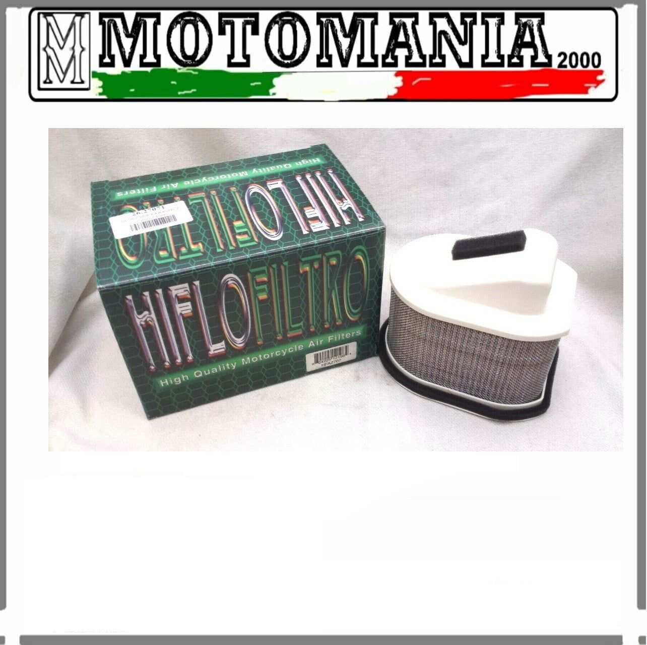 FILTRO ARIA HIFLO 2707 KAWASAKI Z 750 S 2006 KAWASAKI Z R ABS ZR750 11/12
