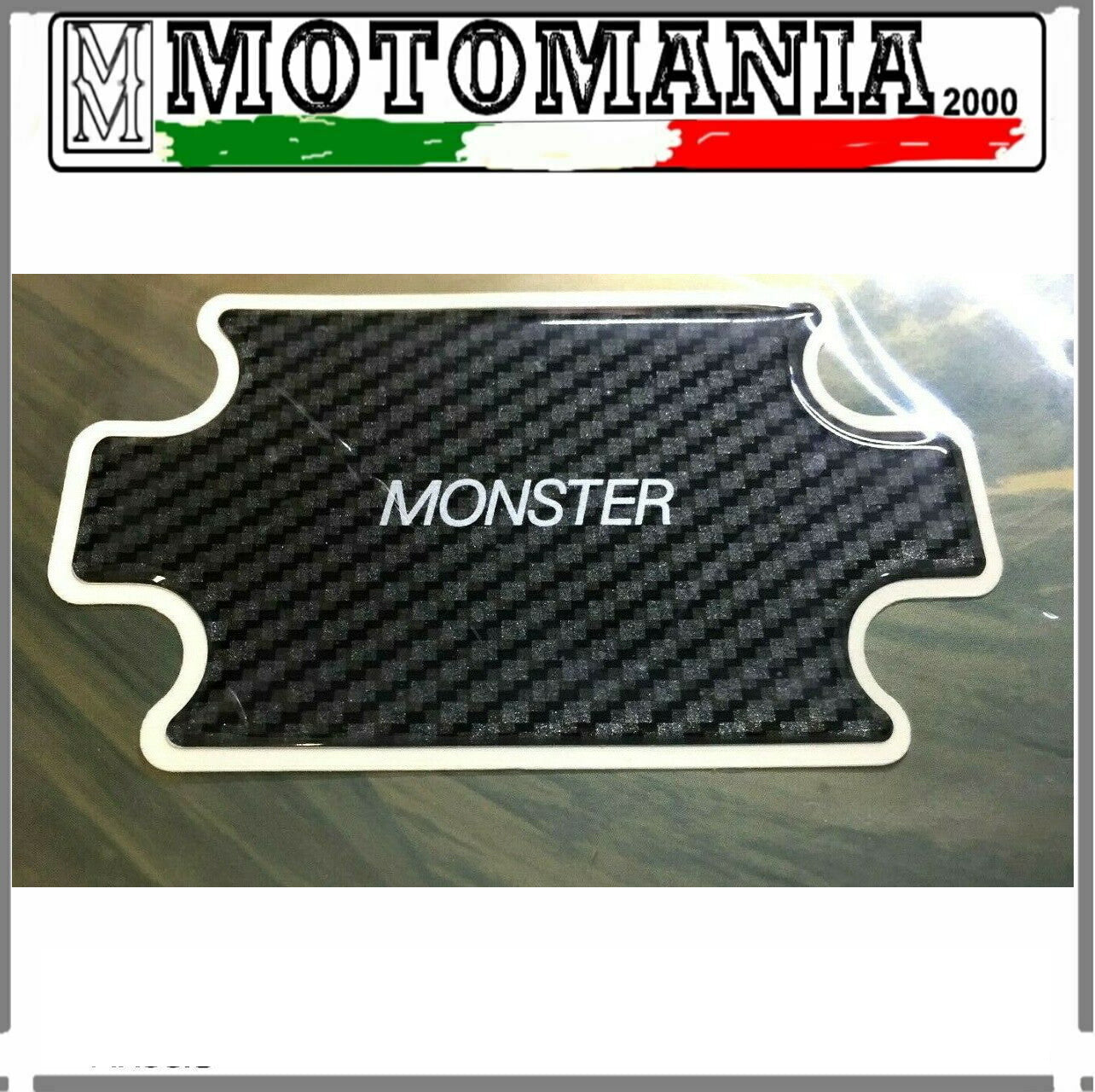 PROTEZIONE SUPERIORE FORCELLA DUCATI MONSTER RESINATO IN CARBONIO