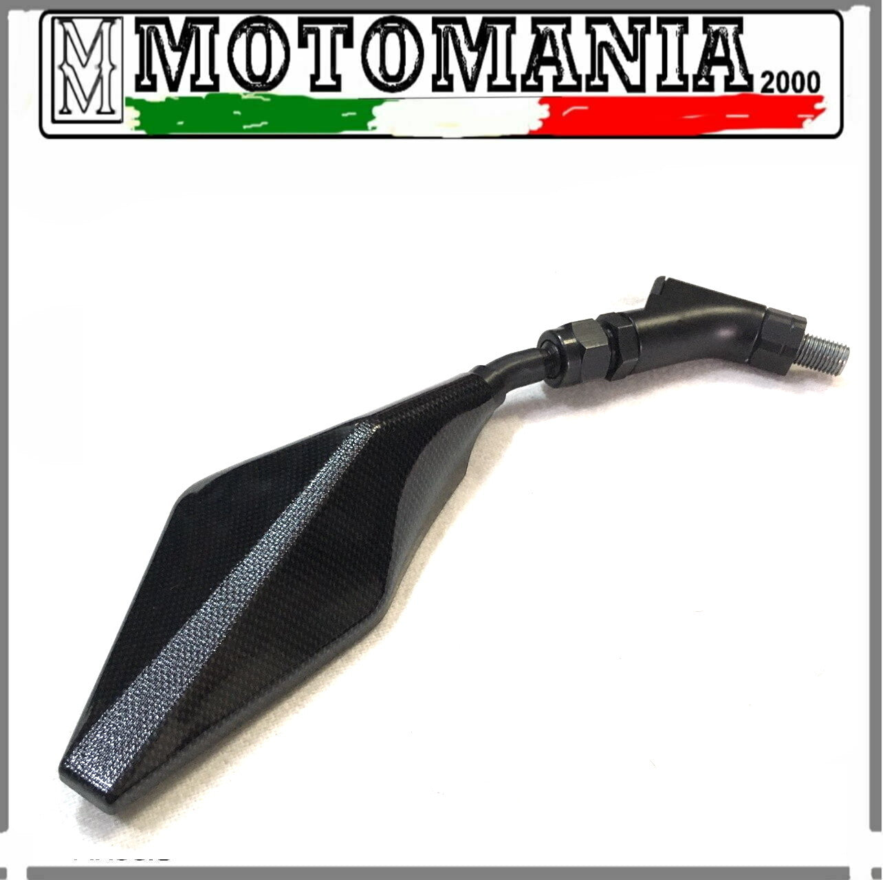 SPECCHIO RETROVISORE DX NERO CARBONIO UNIVERSALE