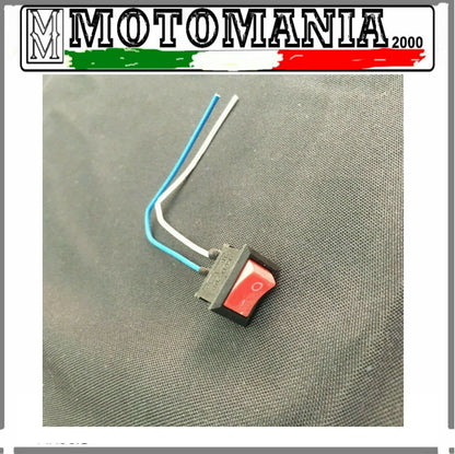 INTERRUTTORE A PULSANTE RETTANGOLARE 01 ON-OFF AUTO E MOTO