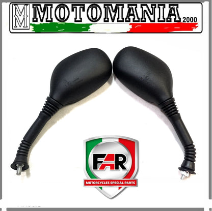 CP SPECCHI RETROVISORI NERI SX E DX PER HONDA PANTHEON 125/150-FORESIGHT 250