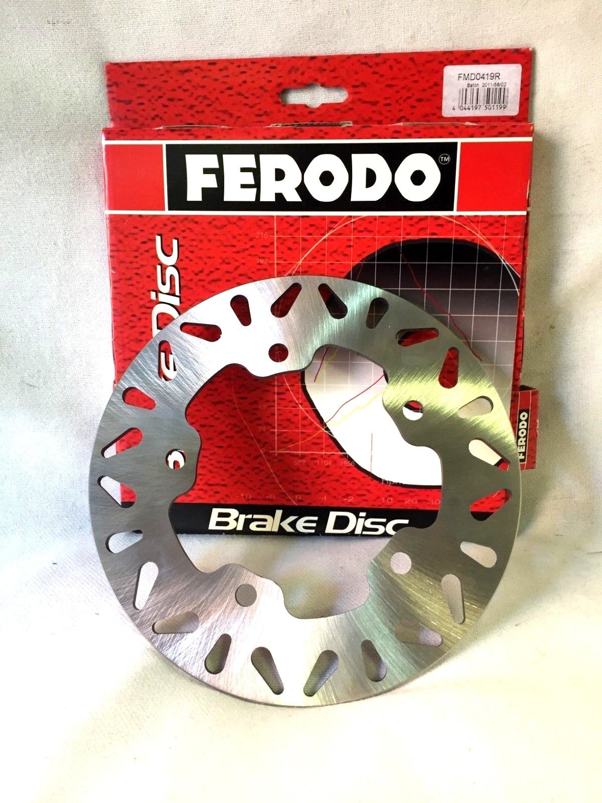 FMD0419R DISCO FRENO POSTERIORE SYM HD 200 -JOYMAX 250*