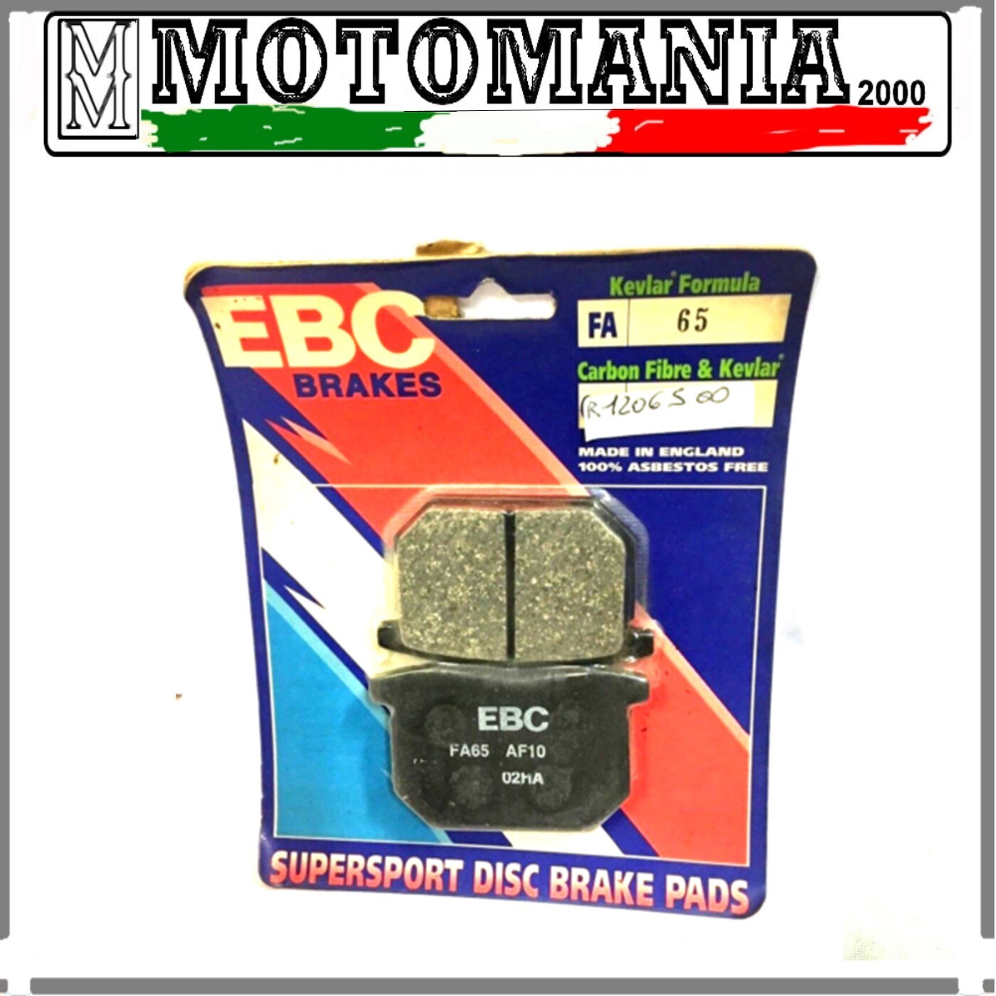 FA65 CP PASTIGLIE FRENO EBC ANTERIORE SUZUKI GS 550 -GR-650-GSX 750 GS 1000