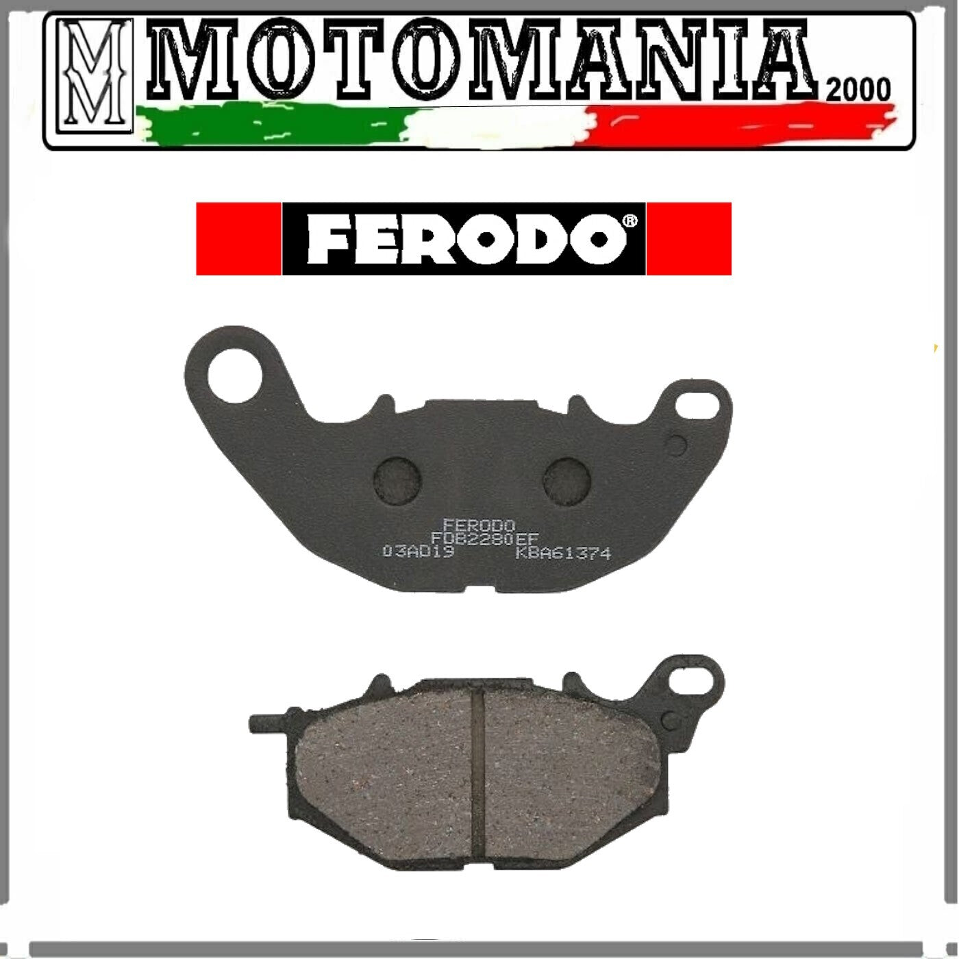FDB2280EF PASTIGLIE FERODO ANTERIORE YAMAHA X-MAX 300