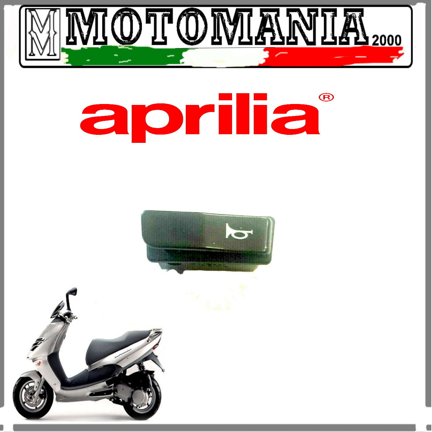 AP8124209 ORIGINAL APRILIA LEONARDO 125/150/250 CLAXSON BUTTON