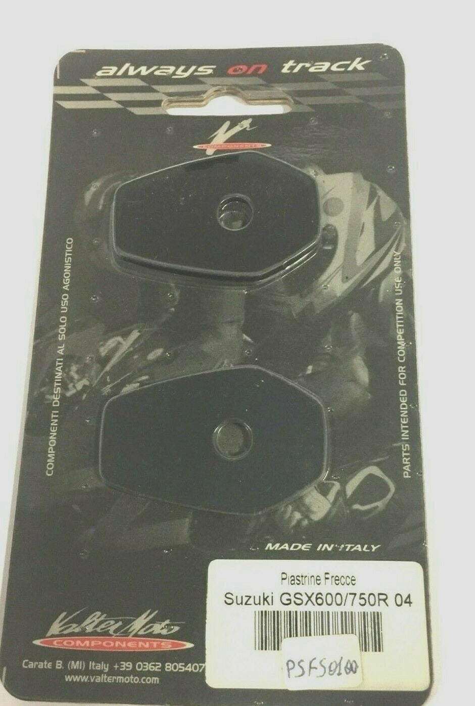 PSFS0100 ADAPTER PLATE KIT X ARROWS SUZUKI GSXR600-GSXR750R -04 VALTER MO