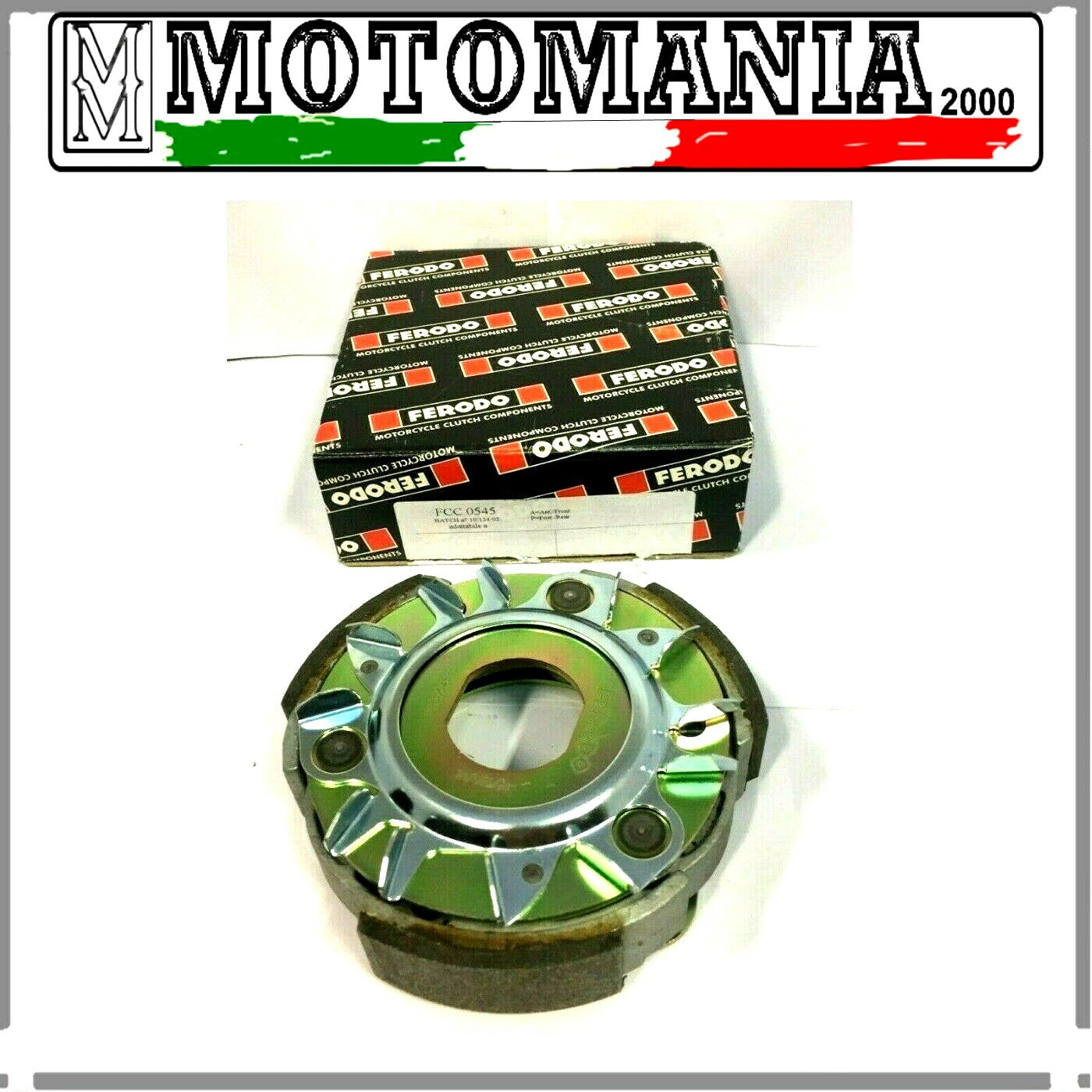 FCC0545 GIRANTE FRIZIONE FERODO PIAGGIO BEVERLY 200 DAL 2001 AL 2006