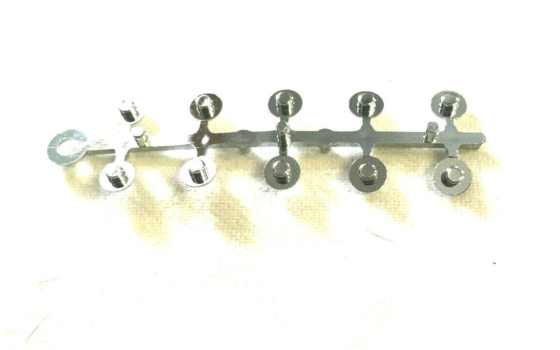 CHROME CAPS KIT PIN HEAD CLOSURE MM.5
