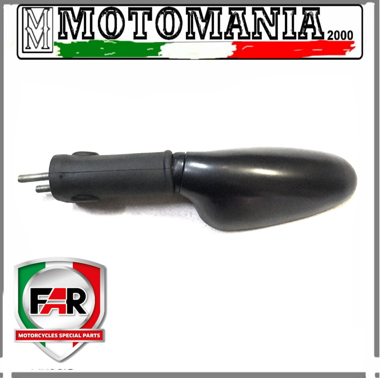 SPECCHIO RETROVISORE NERO DX PER DUCATI SUPER SPORT 600-1000