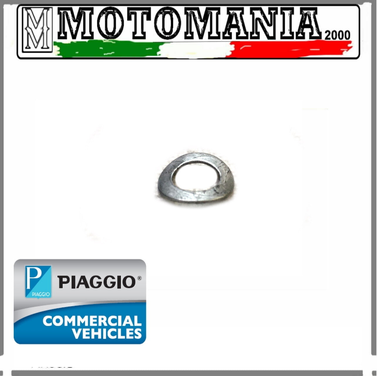 VESPA PK XL 125 1986-1989,RONDELLA ELASTICA CURVATA 6,4X11X0,5MM ORIGINALE