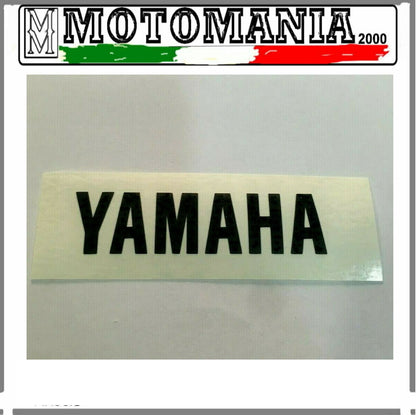 SCRITTA ADESIVA YAMAHA LARGHEZZA 6.5 CM. ALTEZZA 1.7 CM. COLORE NERA