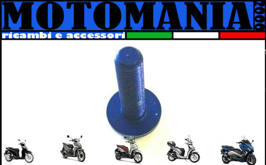 ERGAL BLUE MOTORCYCLE HEX HOLLOW CURVED HEAD SCREW *