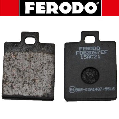 FDB2057EF  PASTIGLIE FRENO POSTERIORE  PER PIAGGIO /VESPA /GILERA /DERBI /SYM  *
