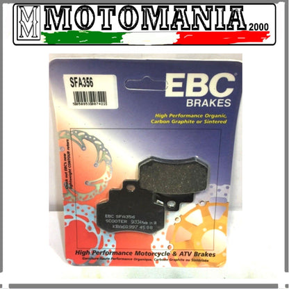 FA356  CP PASTIGLIE FRENO EBC POSTERIORE KIMCO GRAND DINK 150-250 01-04