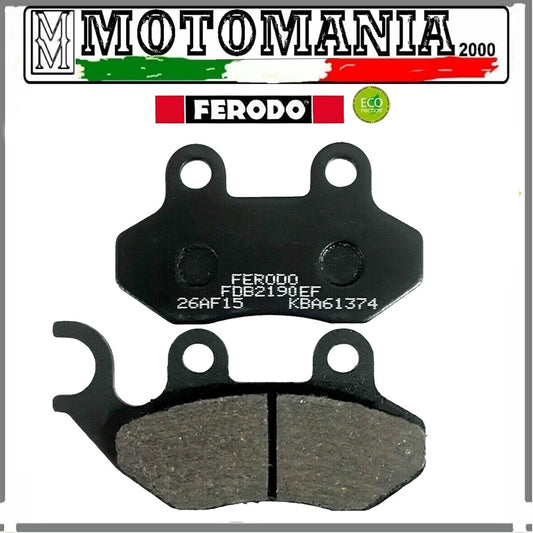 FDB2190EF PASTIGLIE FRENO ANTERIORE ECO F CAGIVA GARELLI PGO SYM PEUGEOT *