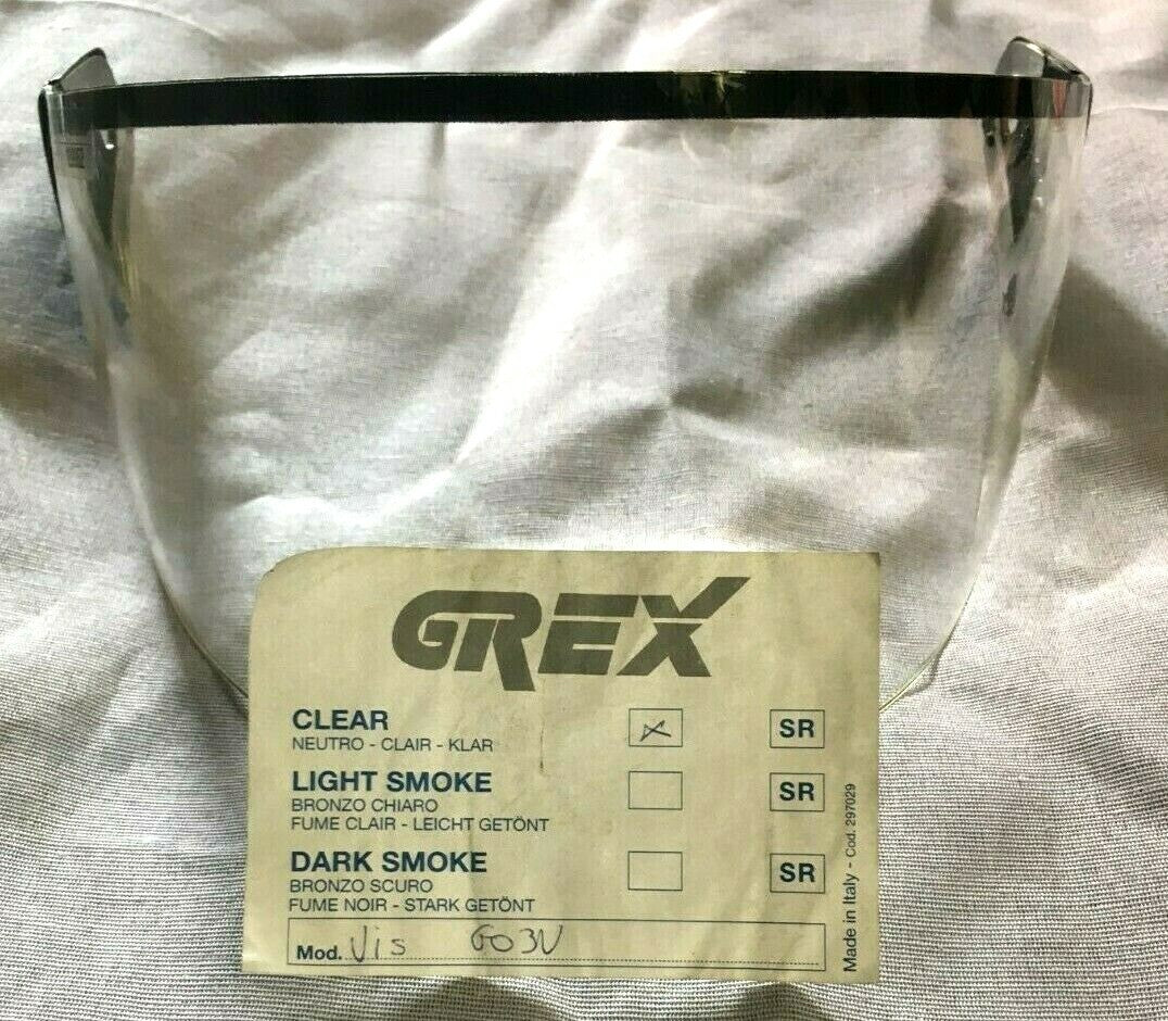 VISIERA PER CASCO  G03V TRASPARTENTE GREX CLEAR NEUTRO