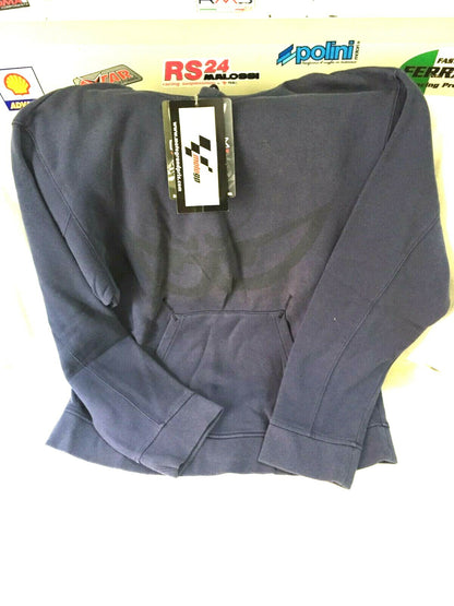 FELPA CON CAPPUCCIO BERIK TG.M COLORE BLU