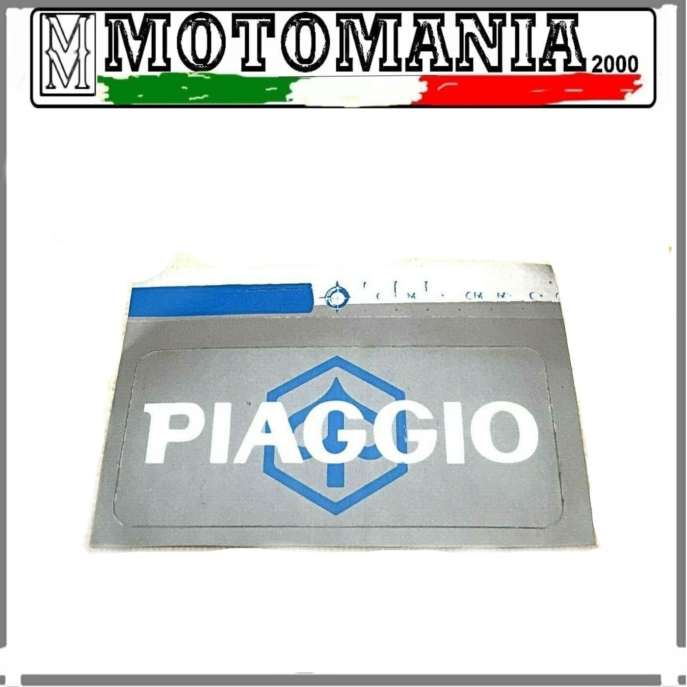487446   TARGHETTA  ADESIVA  ORIGINALE PIAGGIO LIBERTY 125 98-00  *