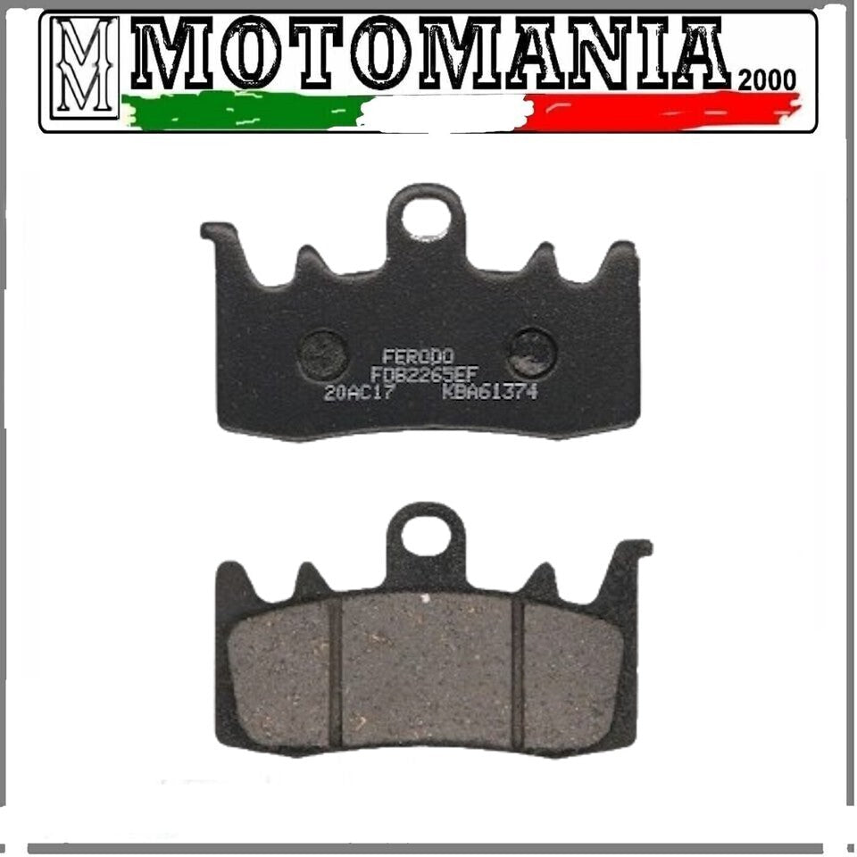 FDB2265EF PASTIGLIE FRENO ANTERIORE FERODO  PER APRILIA /BMW /DUCATI /KYMCO  *