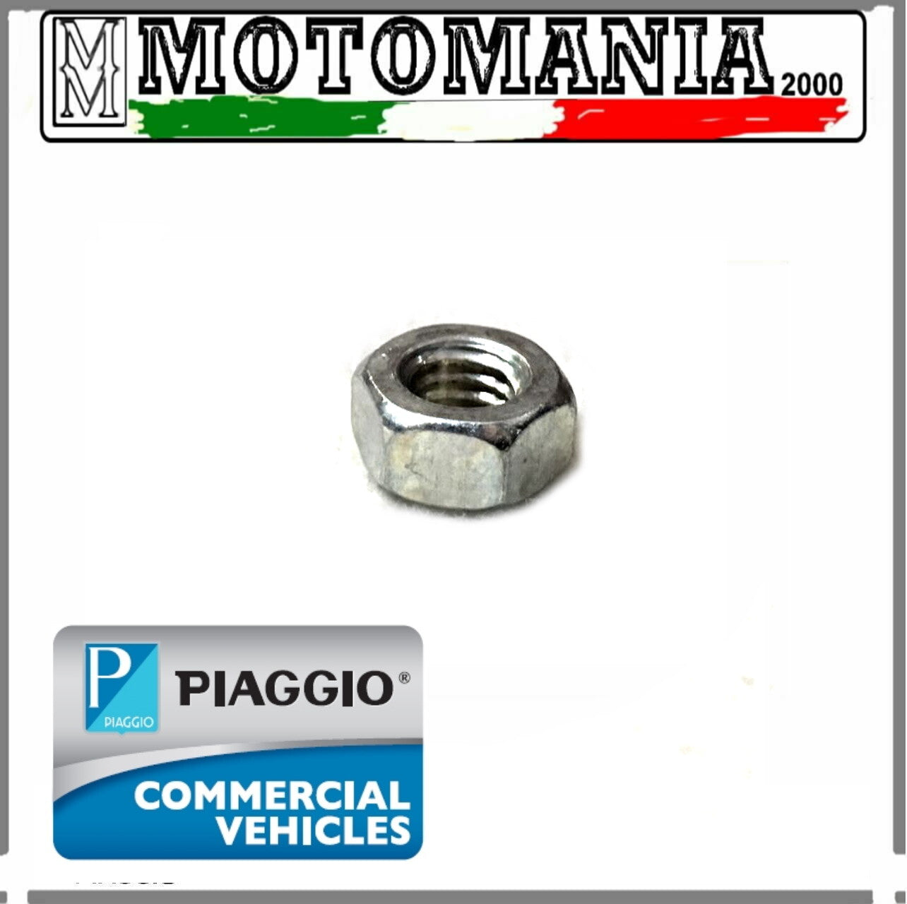 VESPA PX 125 1977-1982,HEXAGON 125 1994-1997 DADO M6 MM ORIGINALE PIAGGIO