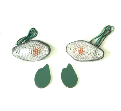 CP CHROME LED ARROWS WHITE GLASS 6493 FAR