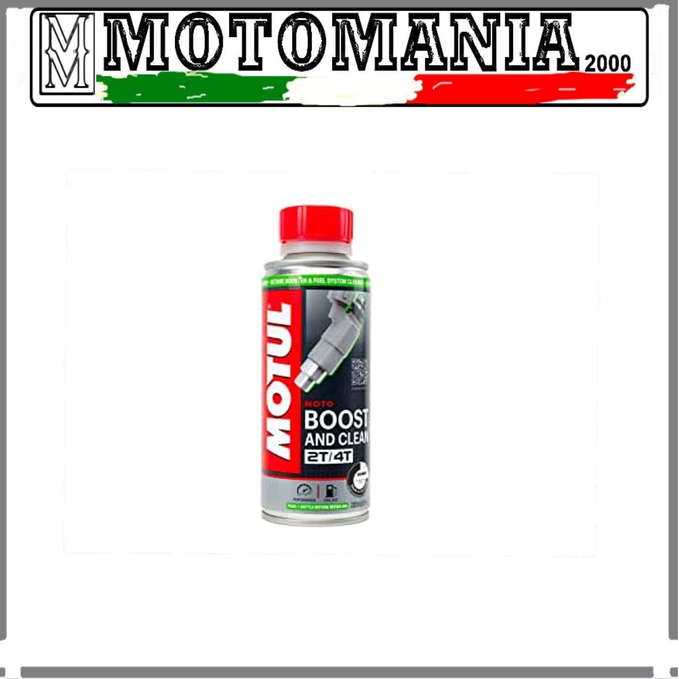 MOTUL  ADDITIVO CARBURANTE PER MOTO SCOOTER 2T/4T BOOST AND CLEAN MOTO 200 ML  *