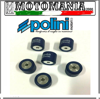 242240 KIT 6 ROLLERS VARIATOR 20.6X17 GR.10.3 Piaggio Beverly 200