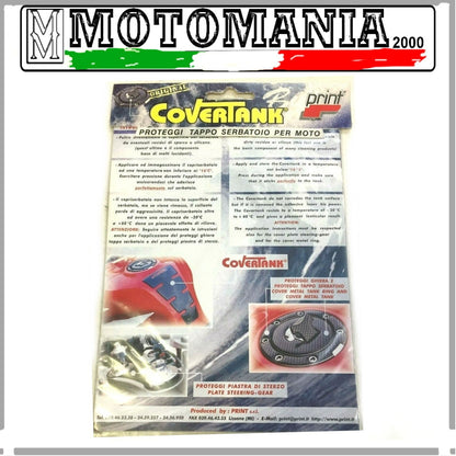 PROTEZIONE TAPPO SERBATOIO RESINATO IN CARBONIO PER MOTO YAMAHA