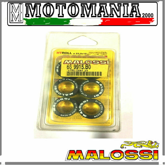 669915.B0 KIT 6 ROLLERS VARIATOR 23.8X18 GR.19 MALOSSI HONDA CN 250