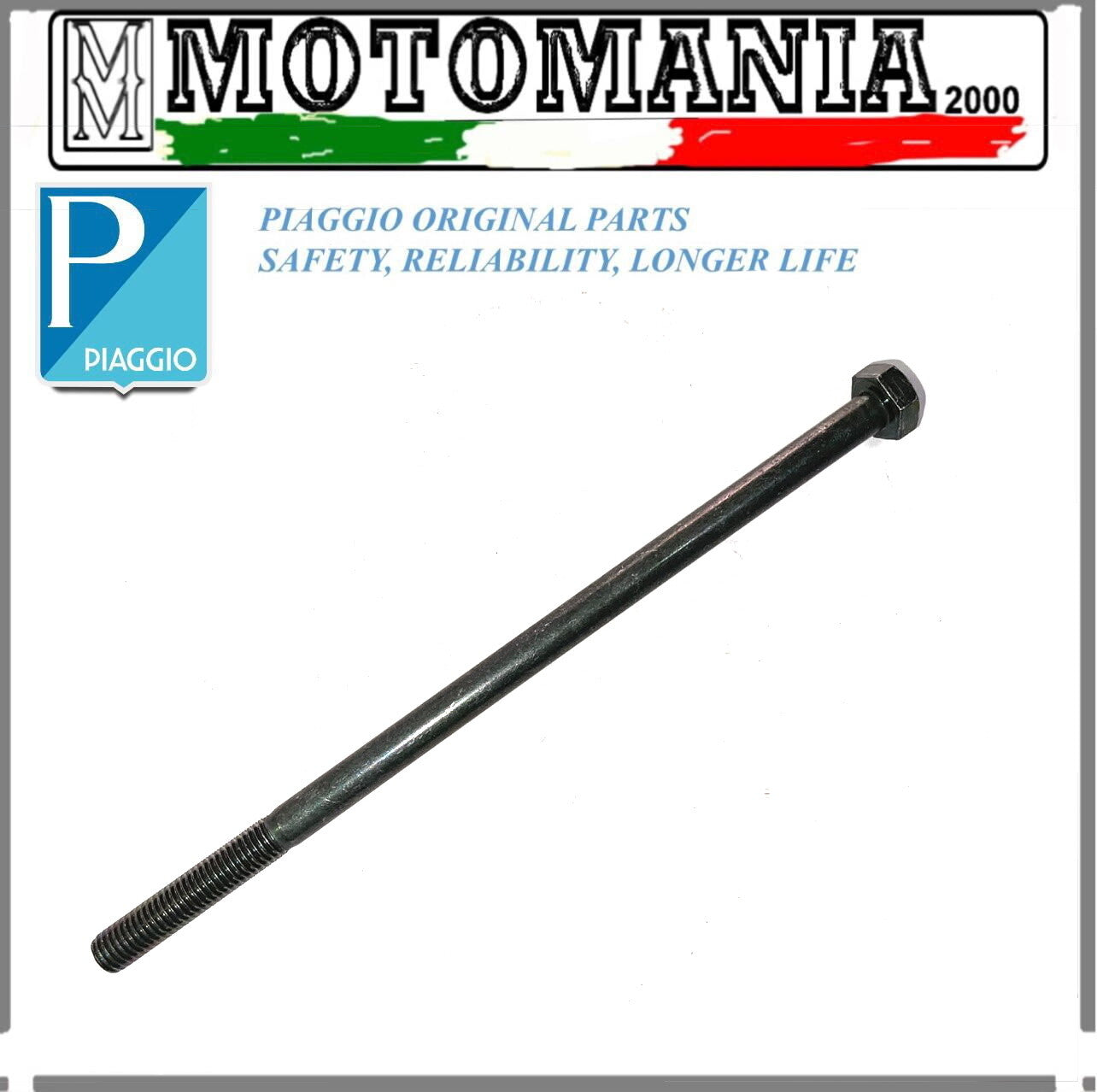BULLONE ORIGINALE PIAGGIO CON TESTA ESAGONALE PER VESPA PX - VESPA GTS SUPER -