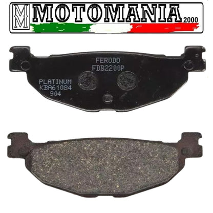 FDB2200P  PASTIGLIE FRENO FERODO PLATINUM PER YAMAHA YP MAJESTY 400 2004-2011  *