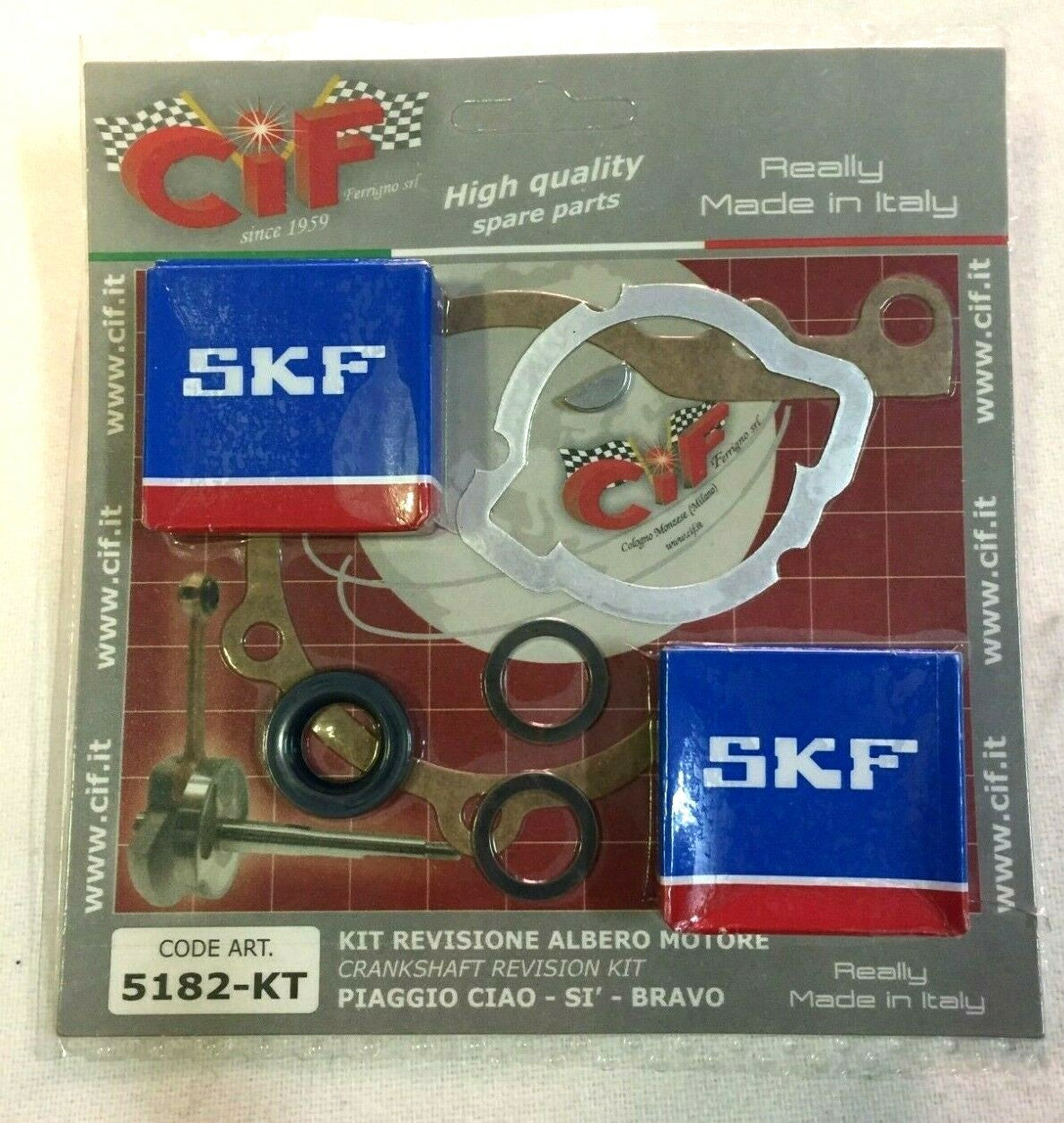 Piaggio CIAO-SI-BRAVO CRANKSHAFT OVERHAUL KIT