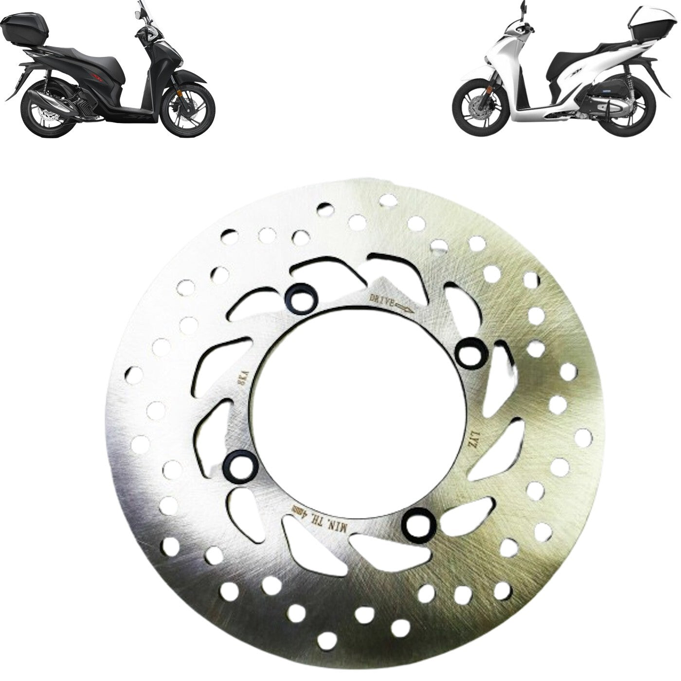 225162260  DISCO FRENO POSTERIORE HONDA SH 125-150CC 2010   *
