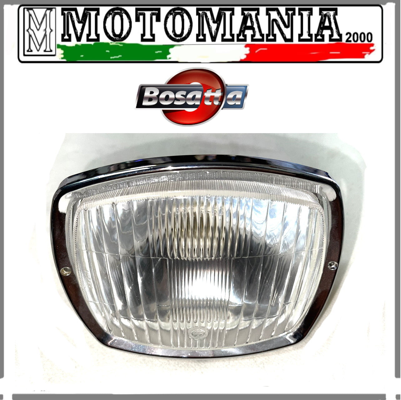 FRONT HEADLIGHT GROUP FOR LAMBRETTA D.L. 125 - 150 - 200 FROM 1968