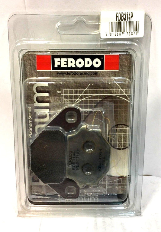 FDB314P CP PASTIGLIE FRENO FERODO PLATINUM KAWASAKI KLE 400 -500 -FD0073 NEWFREN