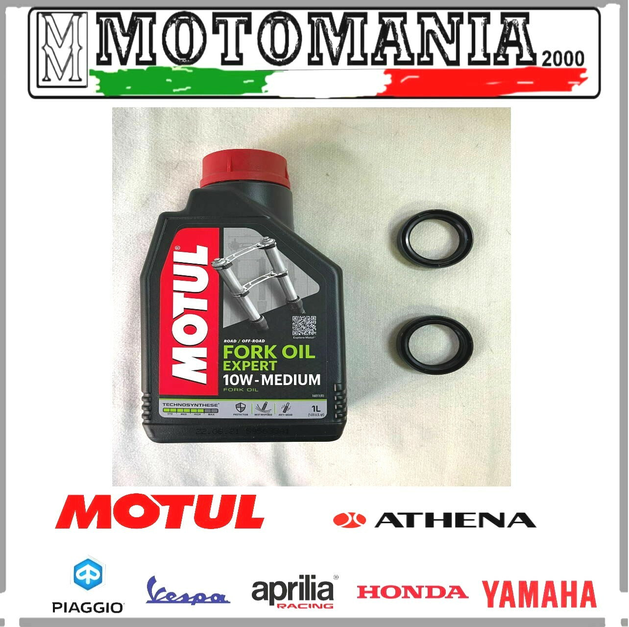 MOTUL 10W DERBI FORK OIL AND OIL KIT - MALAGUTI MADISON S250 - PEUGEOT