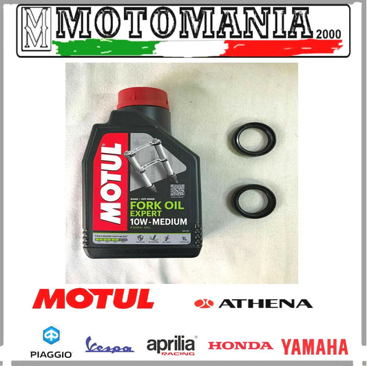MOTUL 10W DERBI FORK OIL AND OIL KIT - MALAGUTI MADISON S250 - PEUGEOT