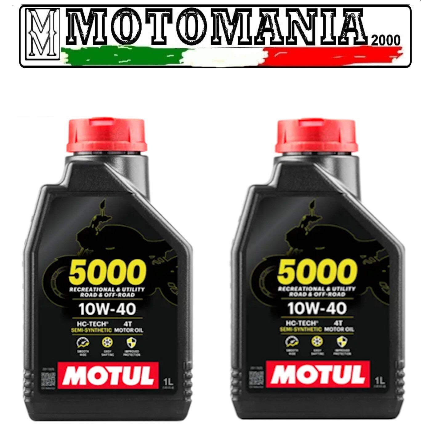 104054 OLIO MOTORE  MOTUL  5000 10W40 4T - 2L  *
