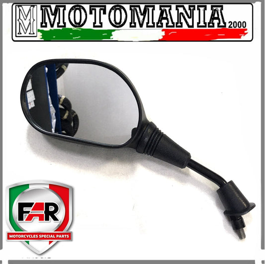 SPECCHIO RETROVISORE SX NERO PER HONDA SH 125/150 2001-2007